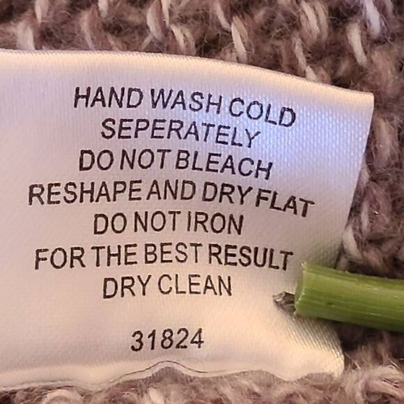 Neiman Marcus Color Block Open Cardigan Sweater Size Small - Picture 6 of 10